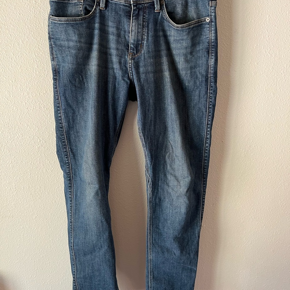 Duer Fleece Blue Denim Jeans